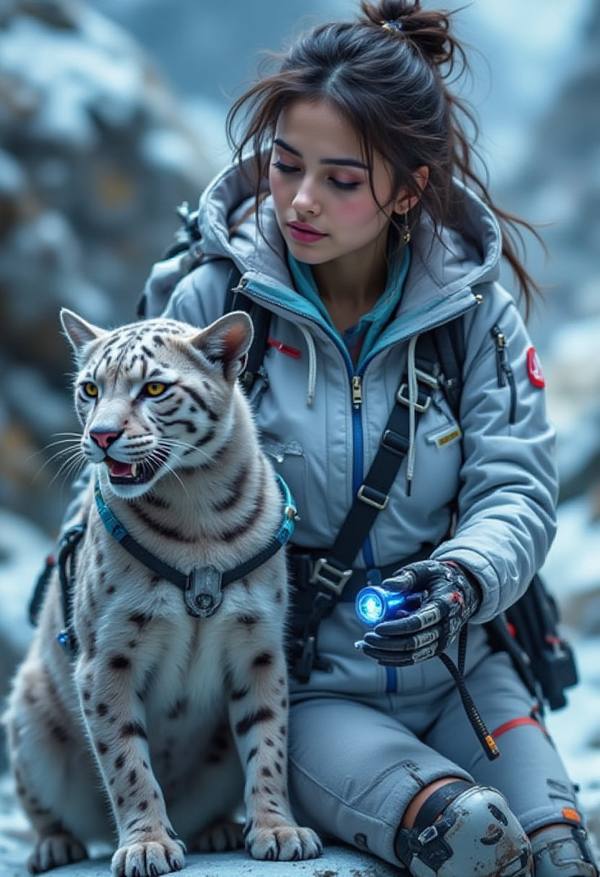 AI-generated image analyzed by PromptLens