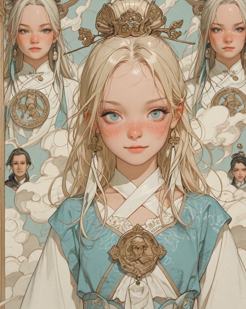 AI-generated image analyzed by PromptLens