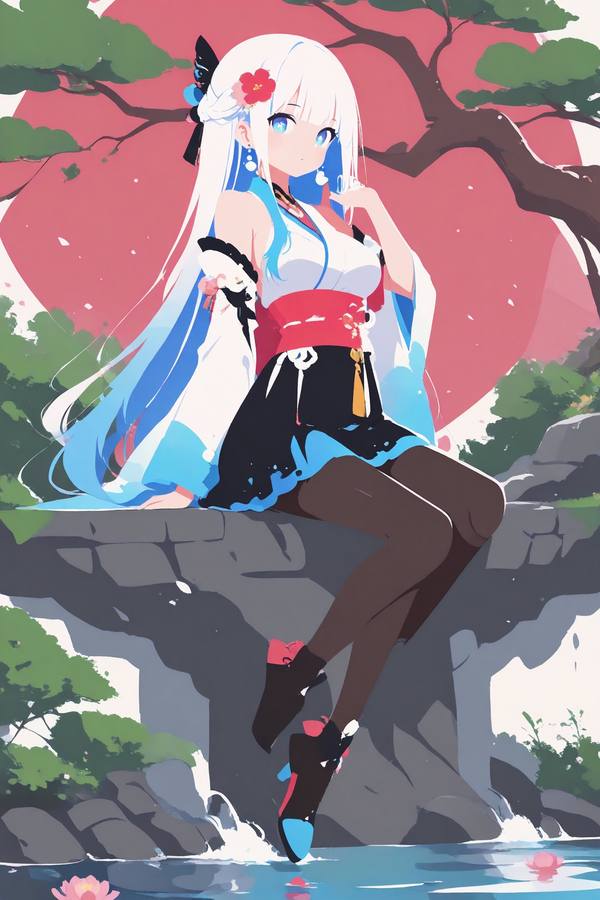 AI-generated image analyzed by PromptLens