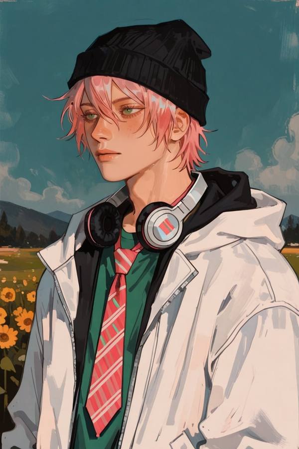 AI-generated image analyzed by PromptLens