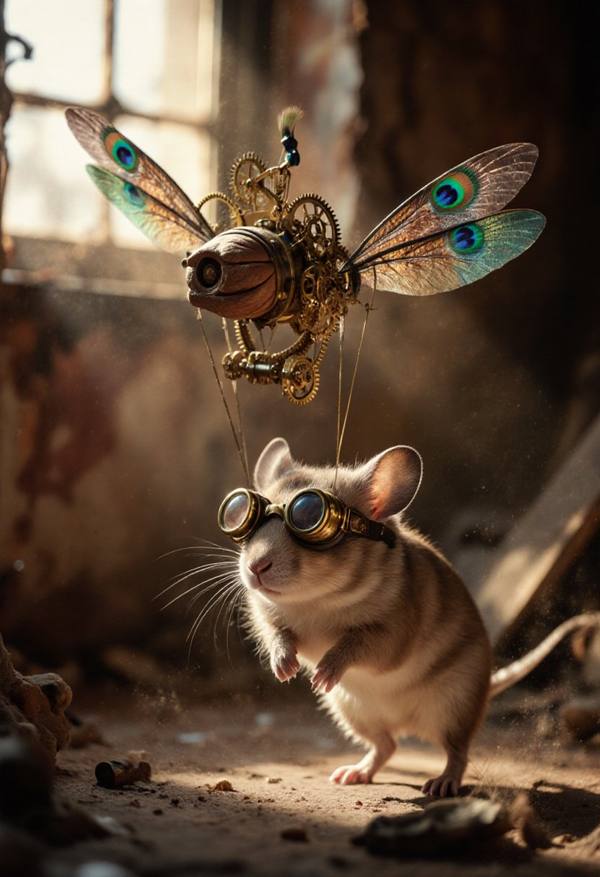 AI-generated image analyzed by PromptLens