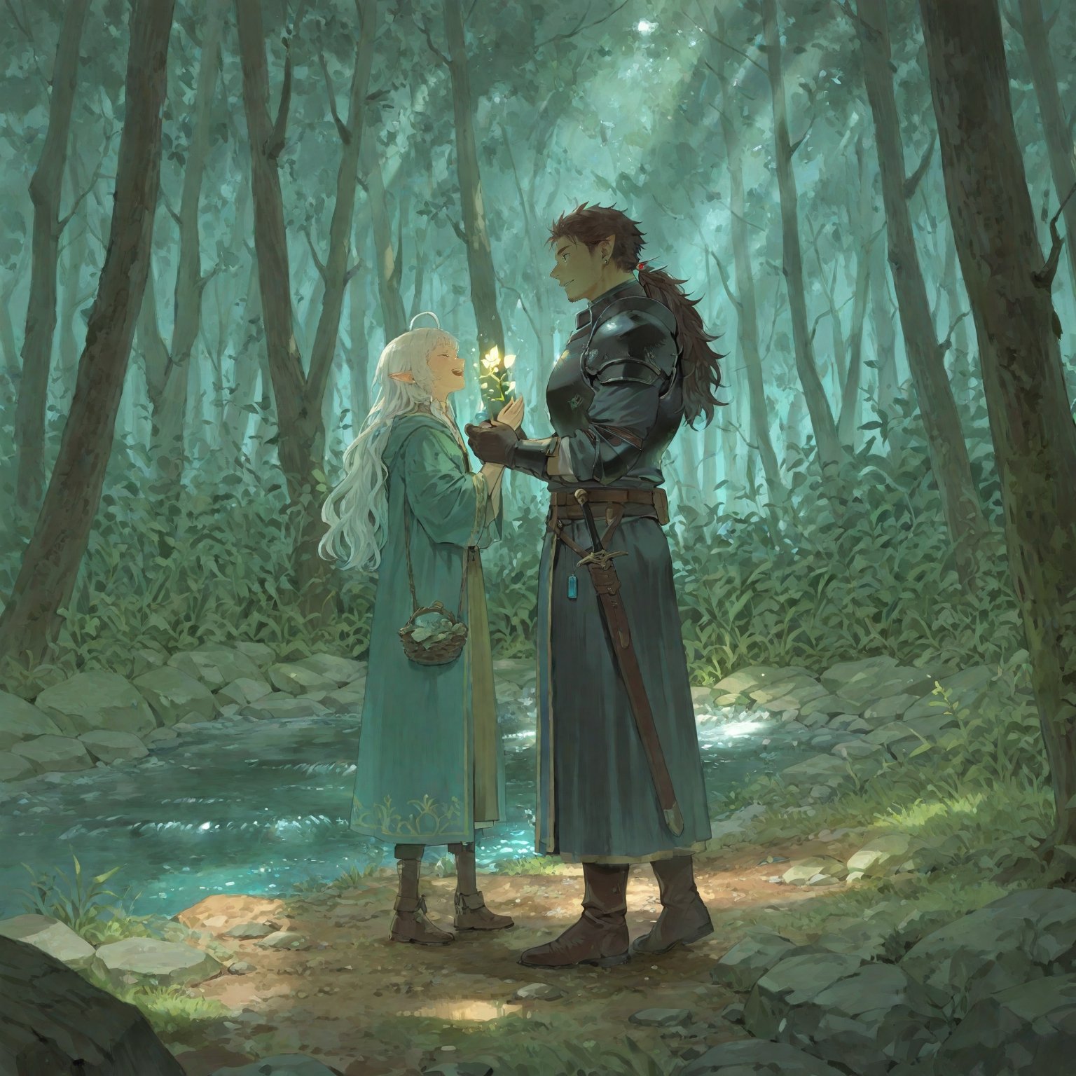 AI-generated image analyzed by PromptLens