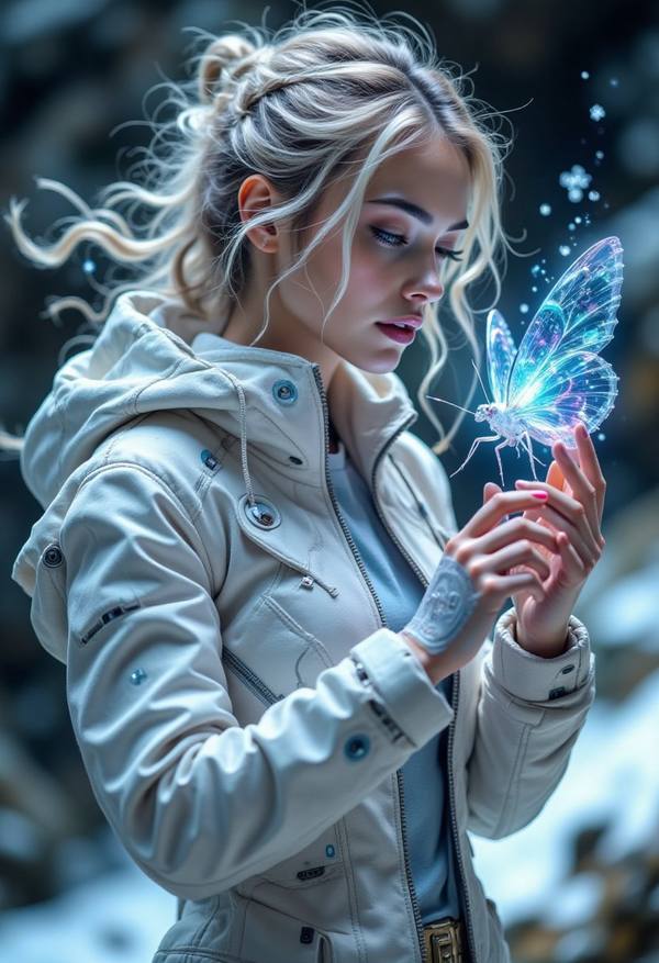 AI-generated image analyzed by PromptLens