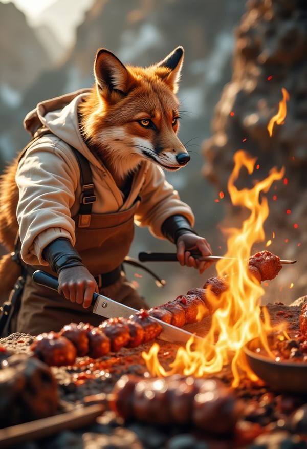 AI-generated image analyzed by PromptLens