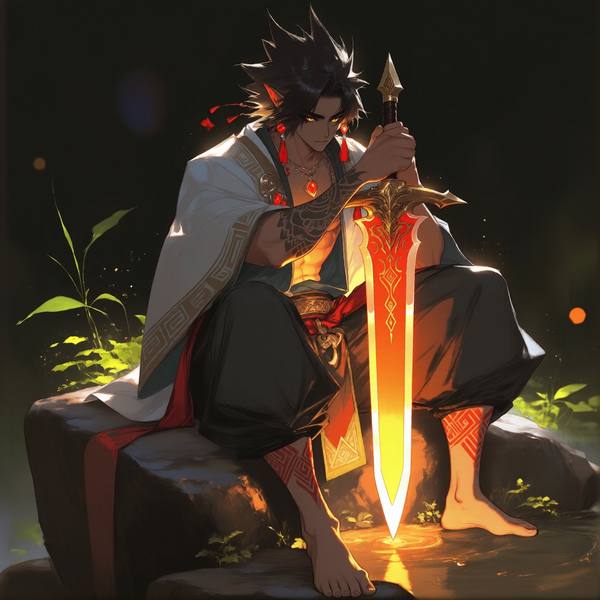 AI-generated image analyzed by PromptLens