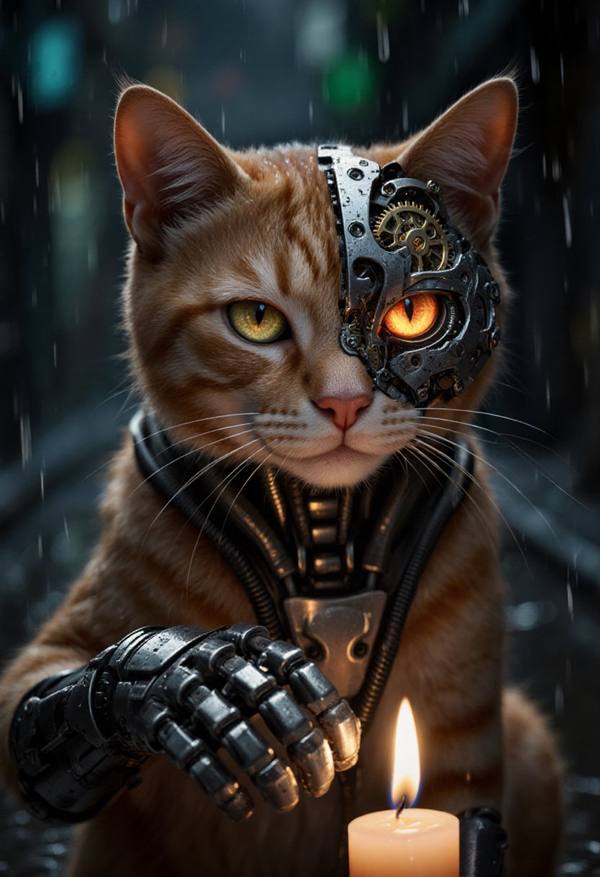 AI-generated image analyzed by PromptLens