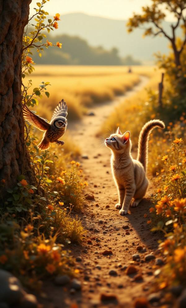 AI-generated image analyzed by PromptLens