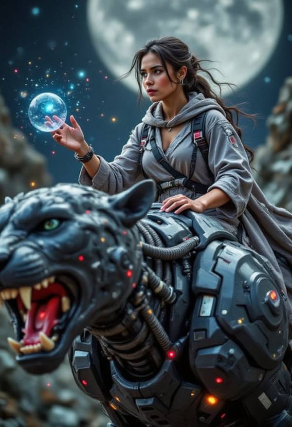 AI-generated image analyzed by PromptLens