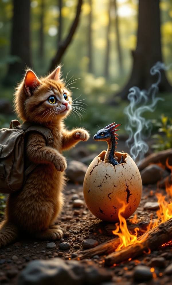 AI-generated image analyzed by PromptLens