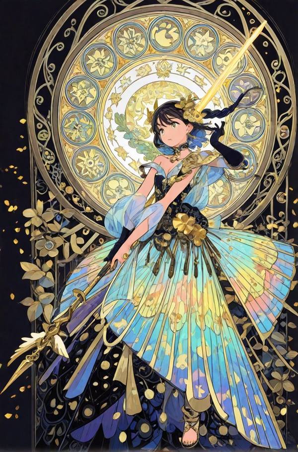 AI-generated image analyzed by PromptLens