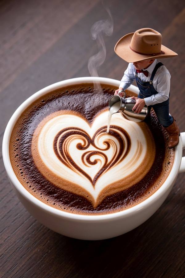 AI-generated image analyzed by PromptLens