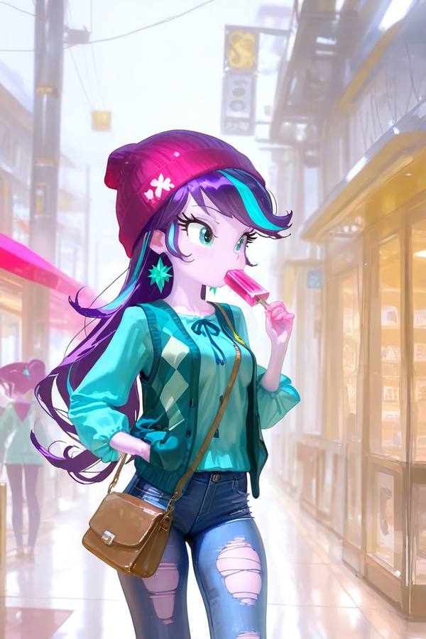 AI-generated image analyzed by PromptLens