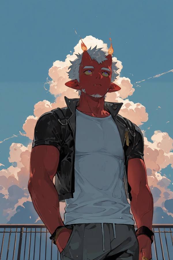 AI-generated image analyzed by PromptLens