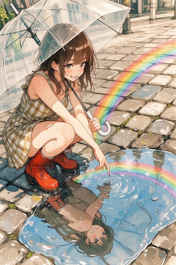 AI-generated image analyzed by PromptLens