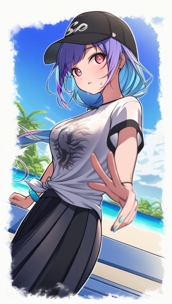 AI-generated image analyzed by PromptLens