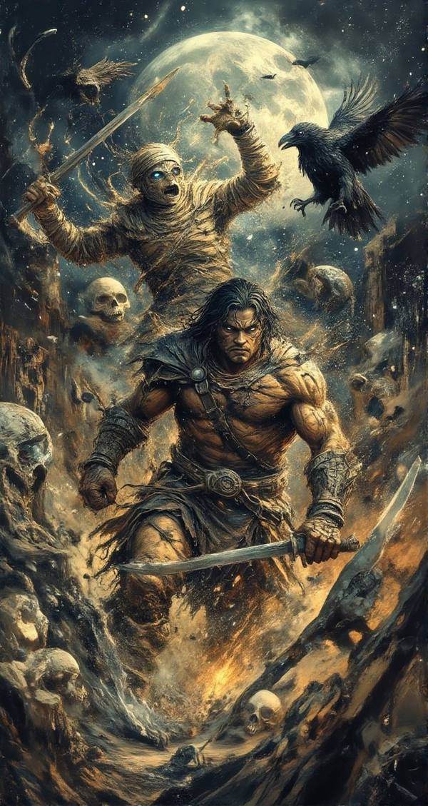 AI-generated image analyzed by PromptLens