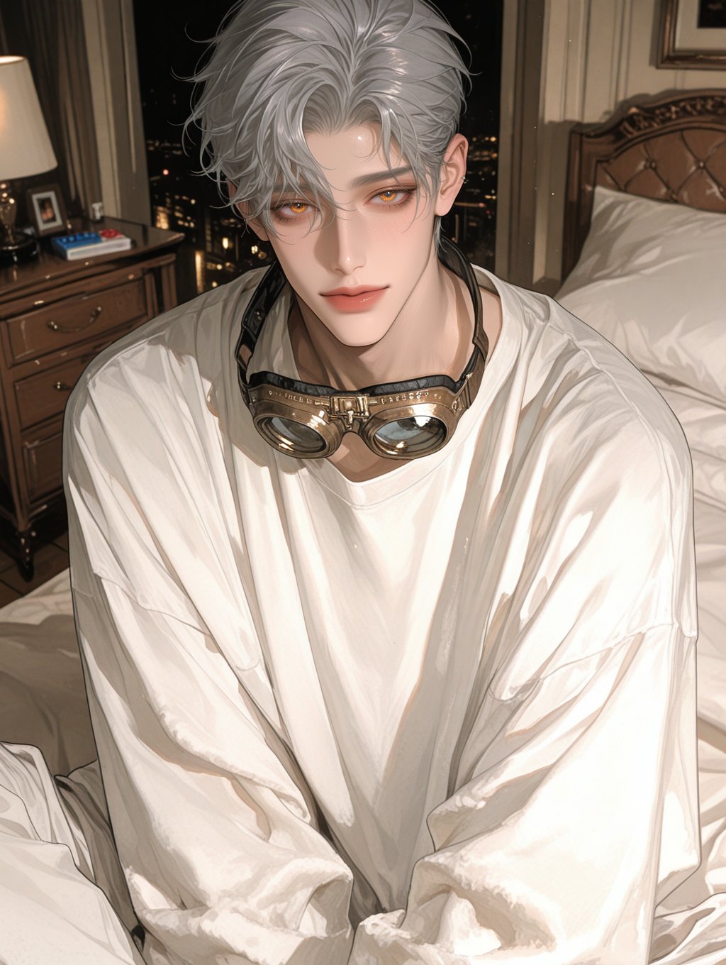 AI-generated image analyzed by PromptLens