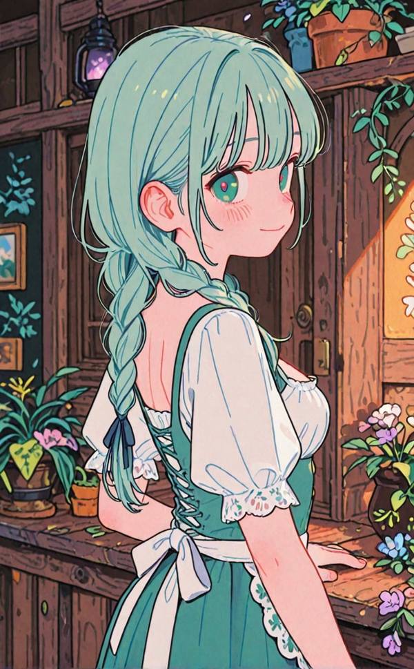 AI-generated image analyzed by PromptLens