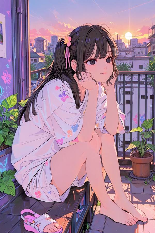 AI-generated image analyzed by PromptLens