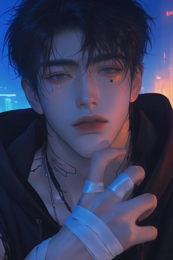 AI-generated image analyzed by PromptLens