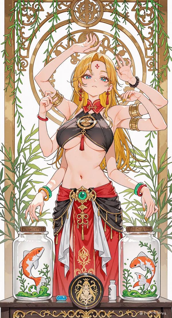 AI-generated image analyzed by PromptLens