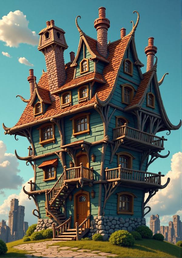 AI-generated image analyzed by PromptLens