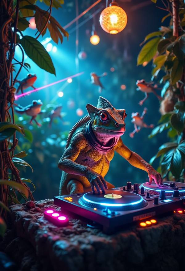 AI-generated image analyzed by PromptLens