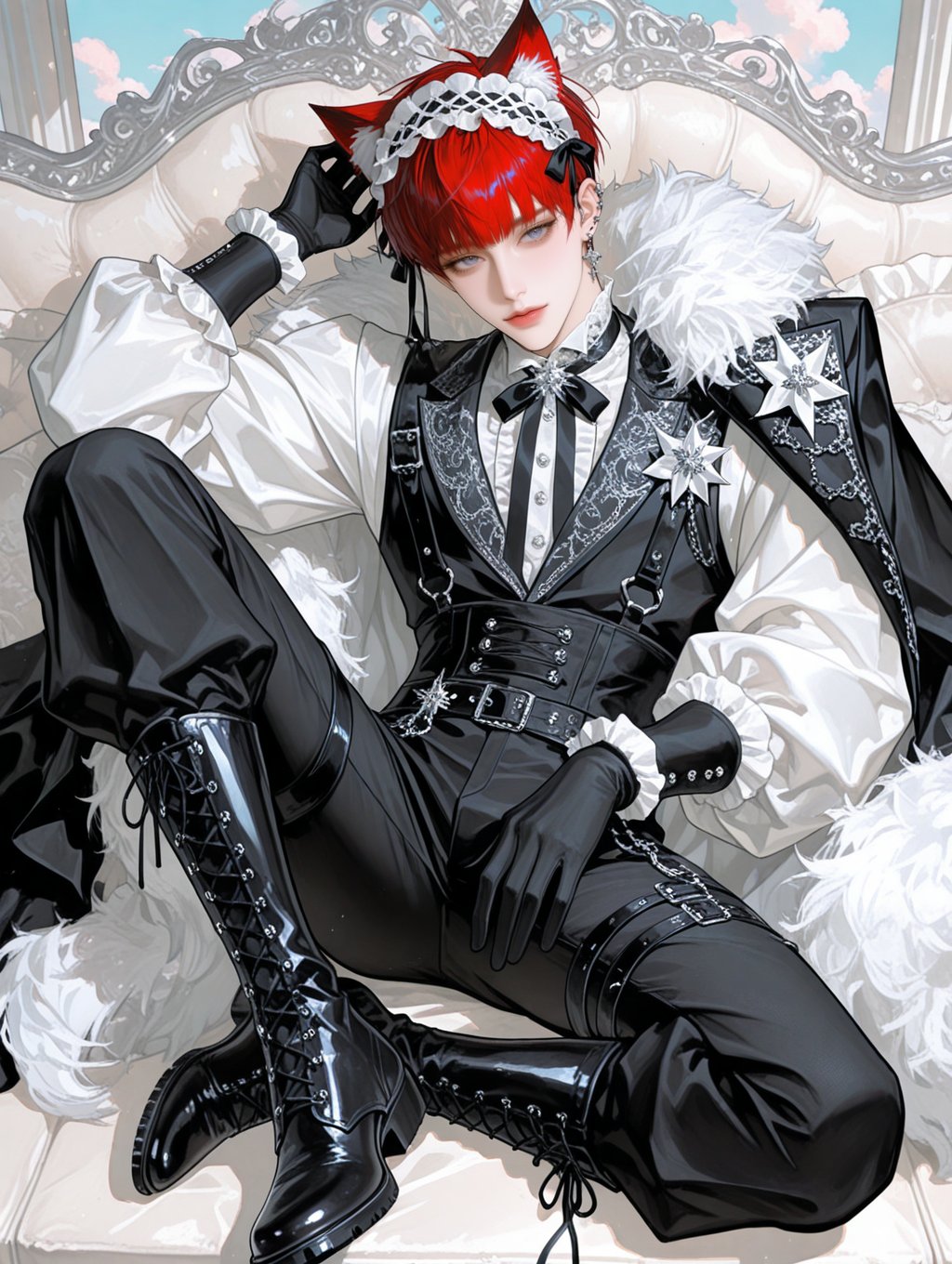 AI-generated image analyzed by PromptLens