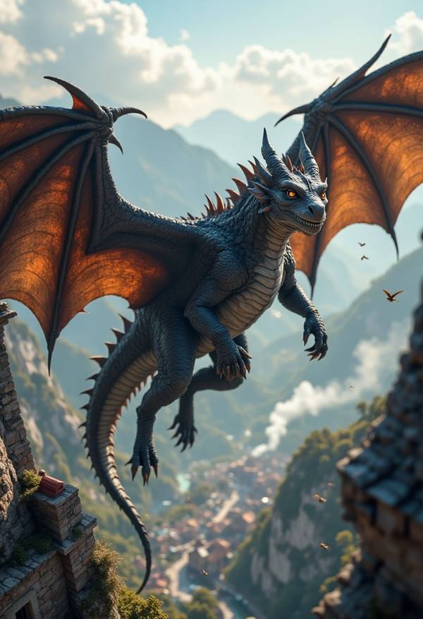 AI-generated image analyzed by PromptLens