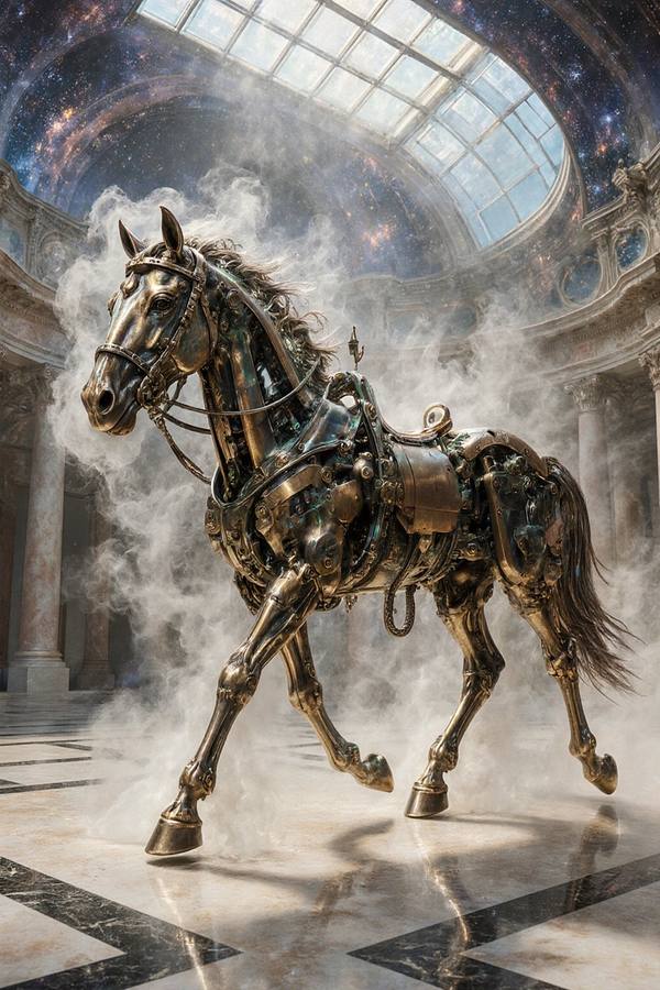 AI-generated image analyzed by PromptLens