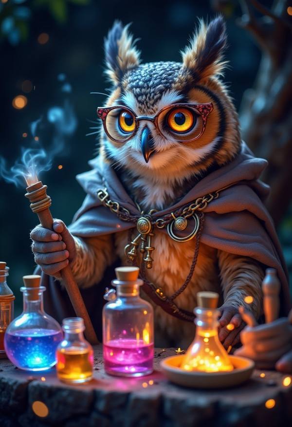 AI-generated image analyzed by PromptLens