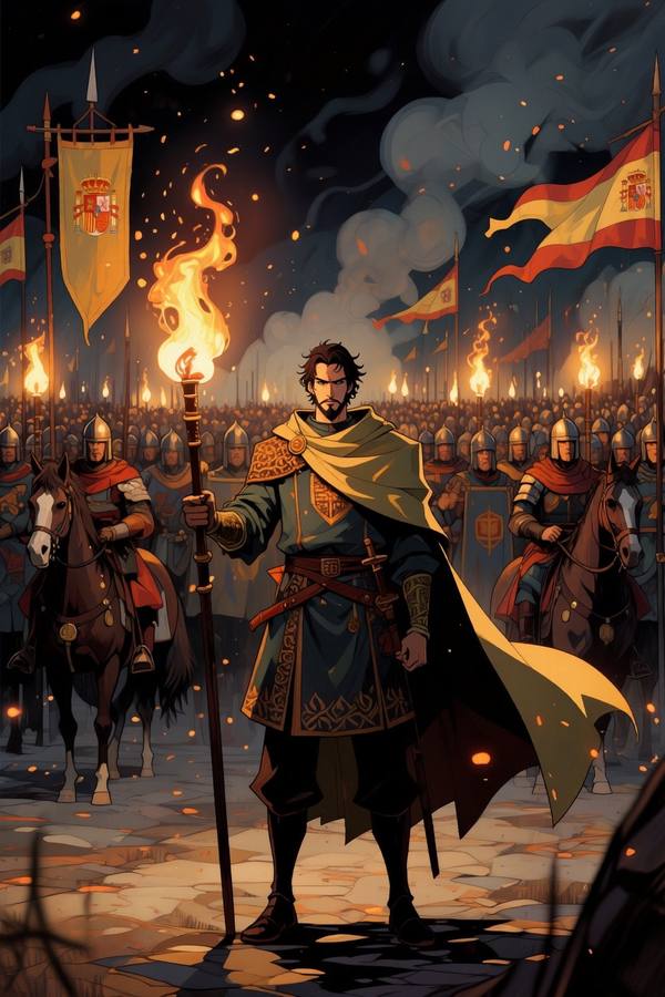 AI-generated image analyzed by PromptLens