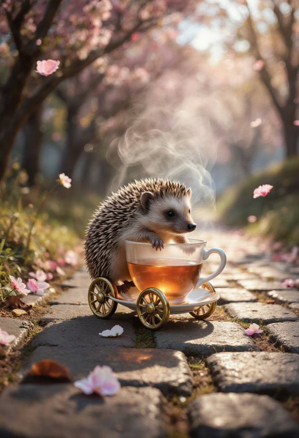 AI-generated image analyzed by PromptLens