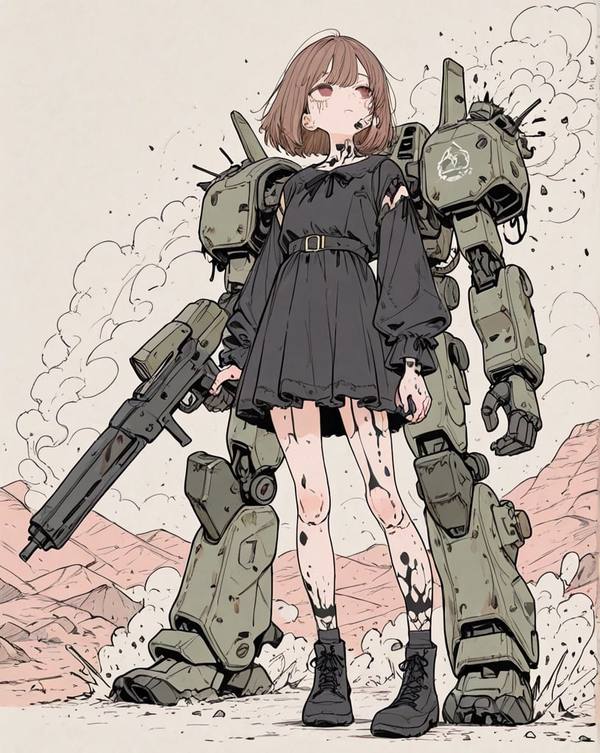 AI-generated image analyzed by PromptLens