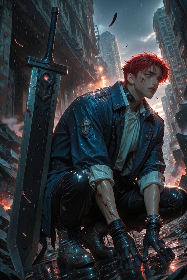 AI-generated image analyzed by PromptLens