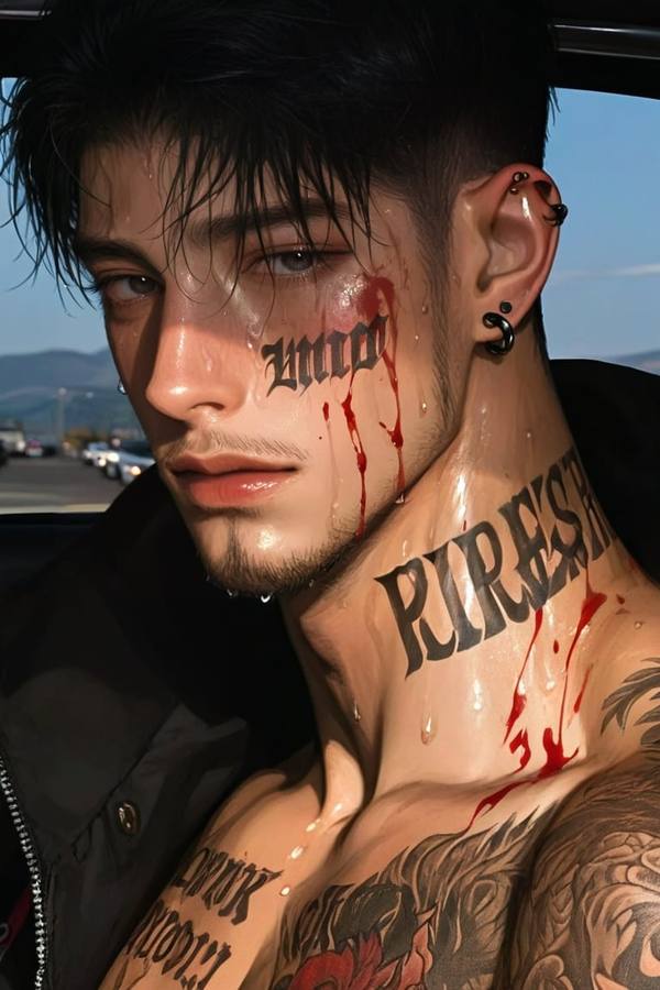 AI-generated image analyzed by PromptLens