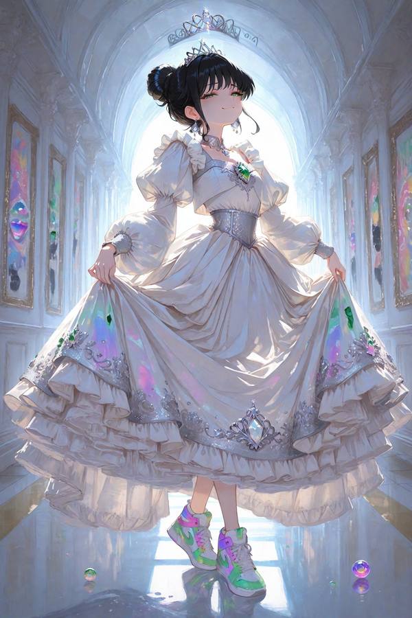 AI-generated image analyzed by PromptLens