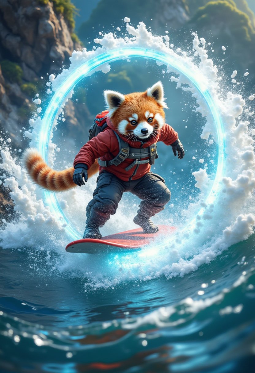 AI-generated image analyzed by PromptLens