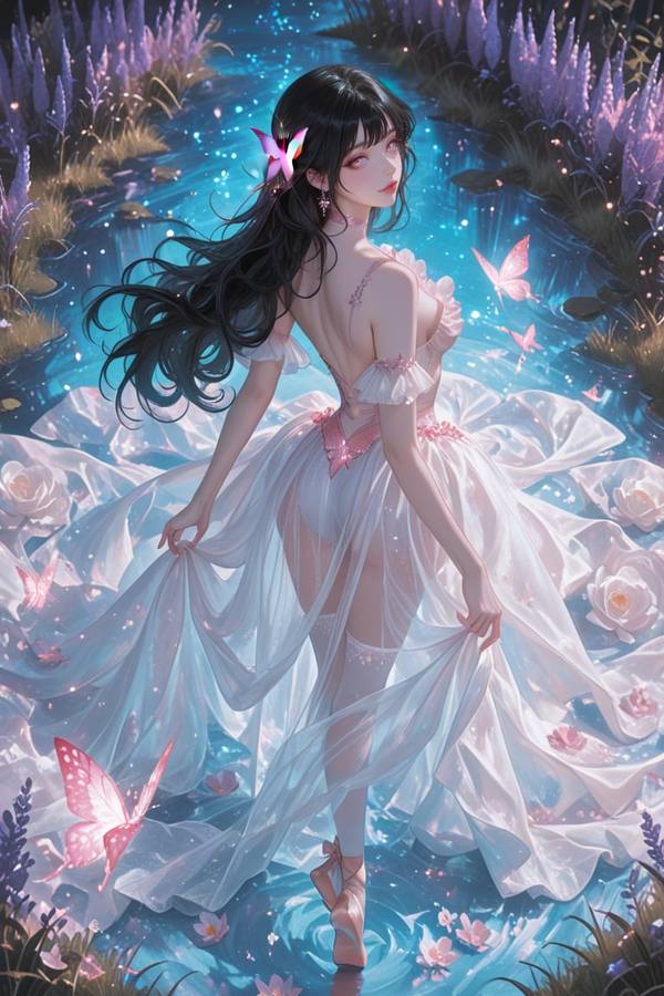 AI-generated image analyzed by PromptLens