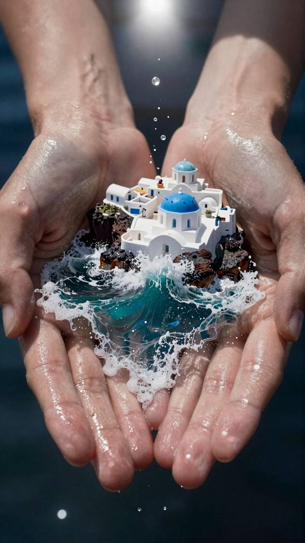 AI-generated image analyzed by PromptLens