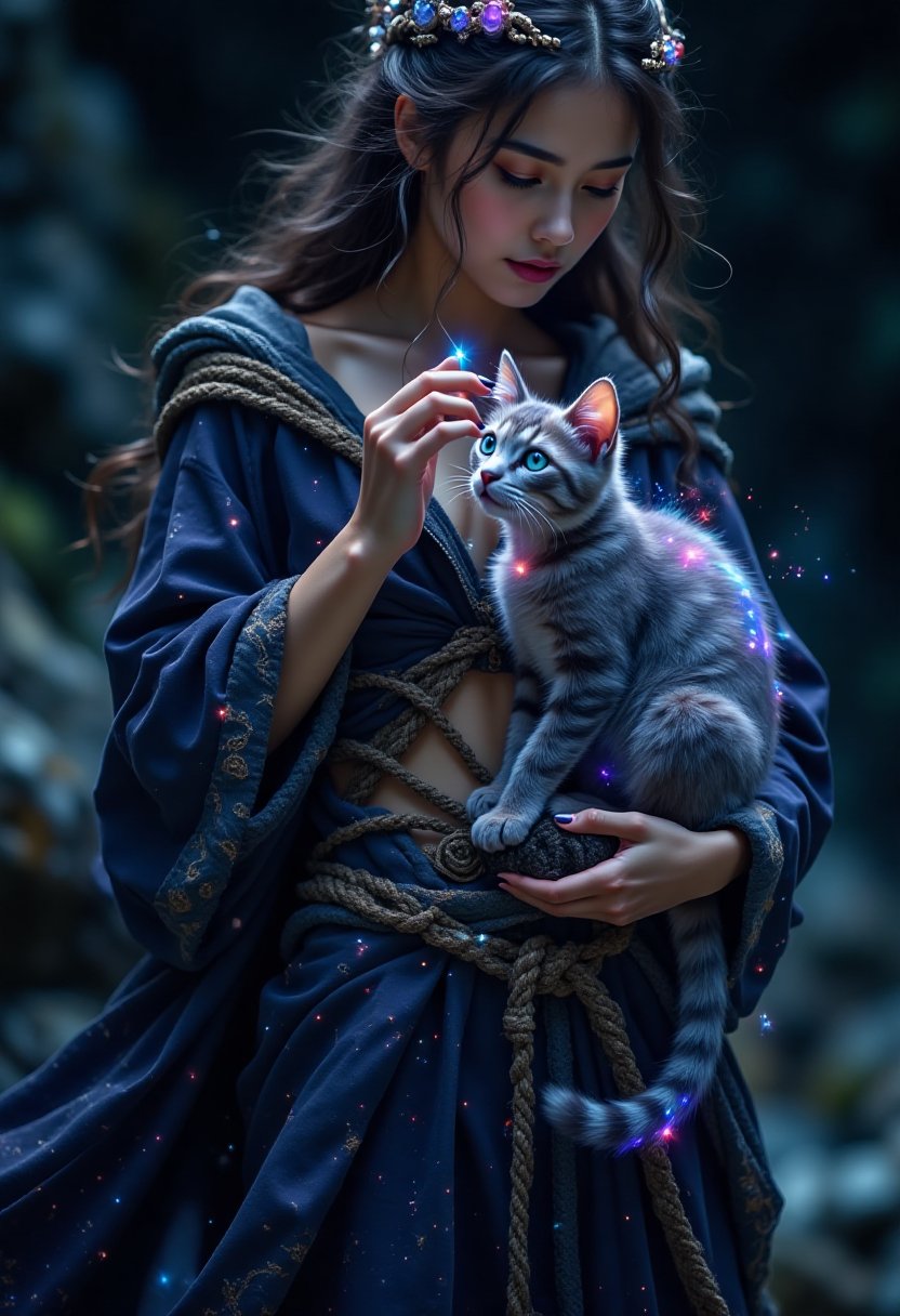 AI-generated image analyzed by PromptLens