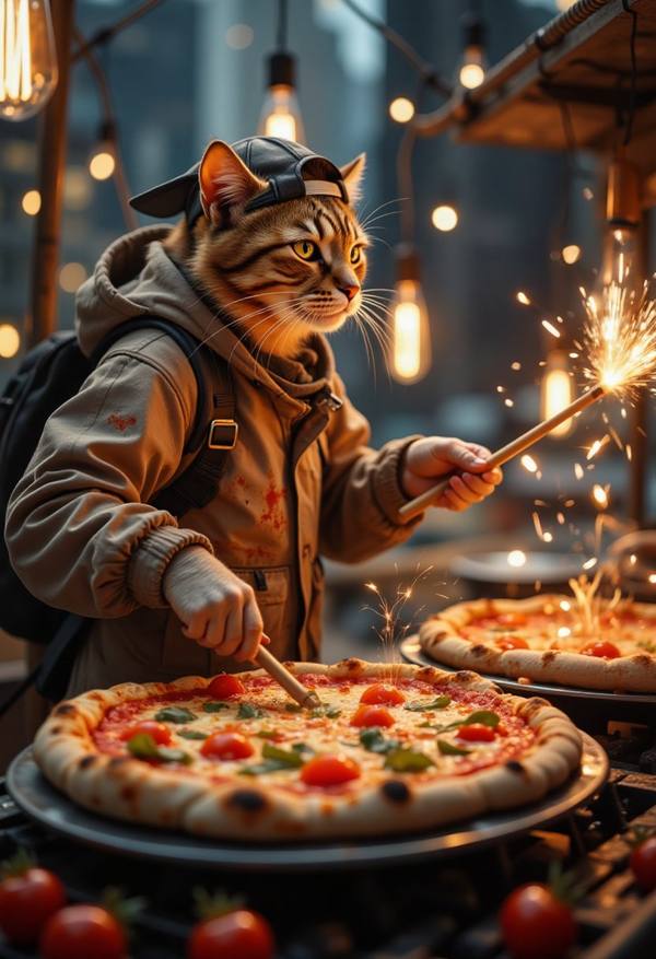 AI-generated image analyzed by PromptLens