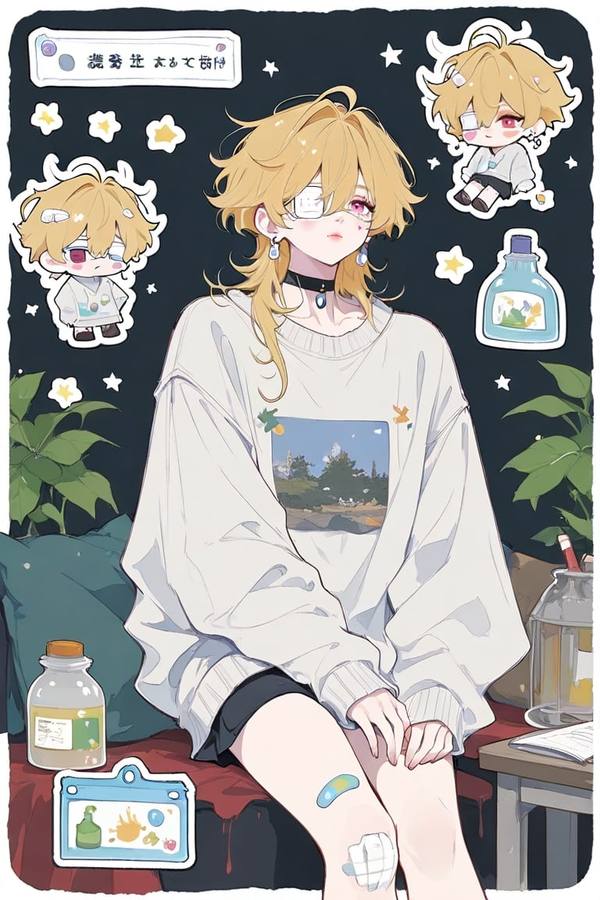 AI-generated image analyzed by PromptLens