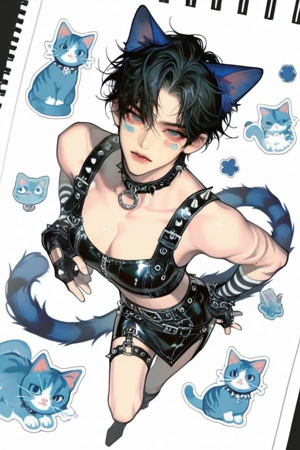 AI-generated image analyzed by PromptLens