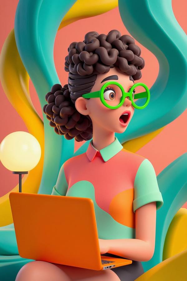 AI-generated image analyzed by PromptLens