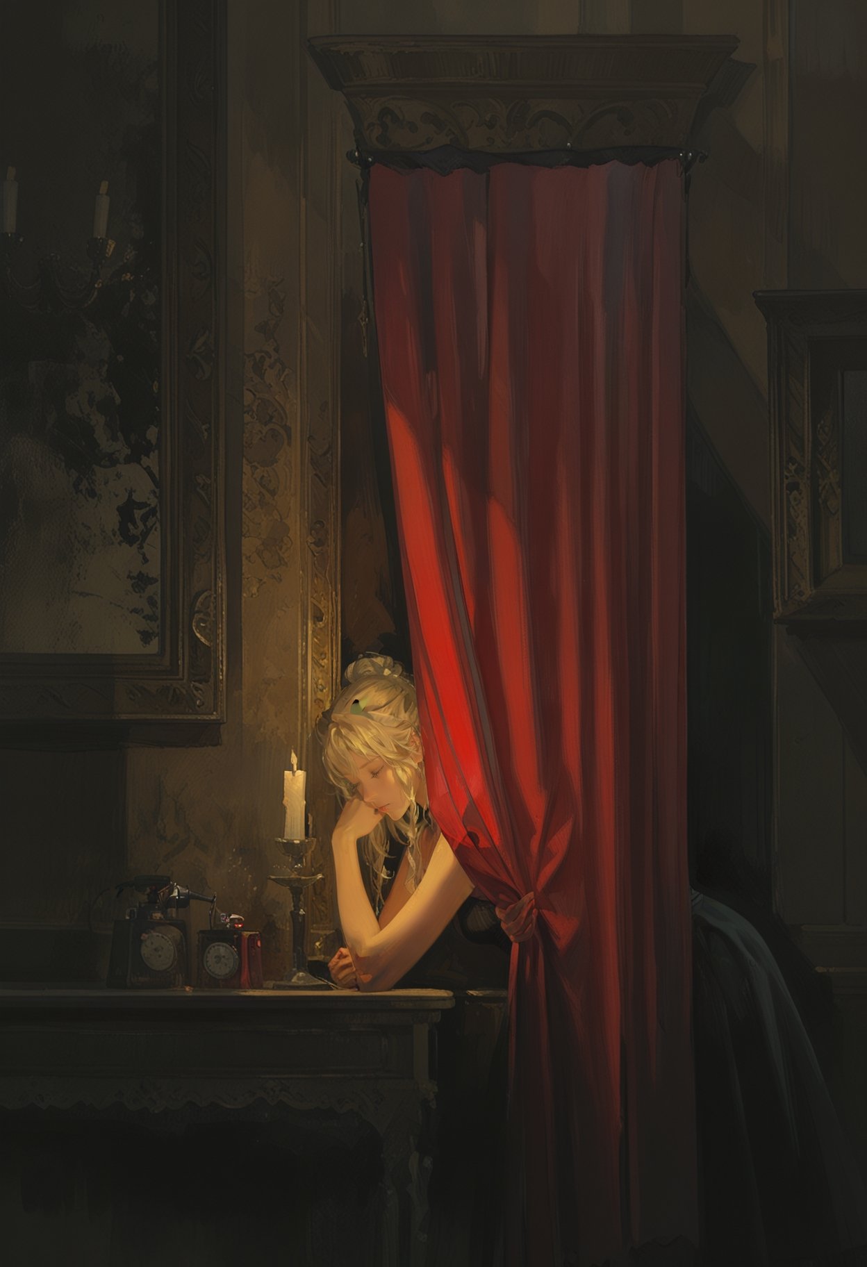 AI-generated image analyzed by PromptLens