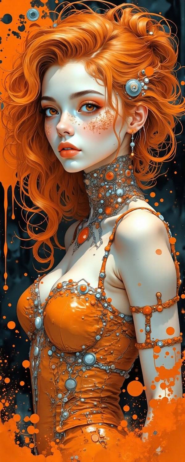 AI-generated image analyzed by PromptLens