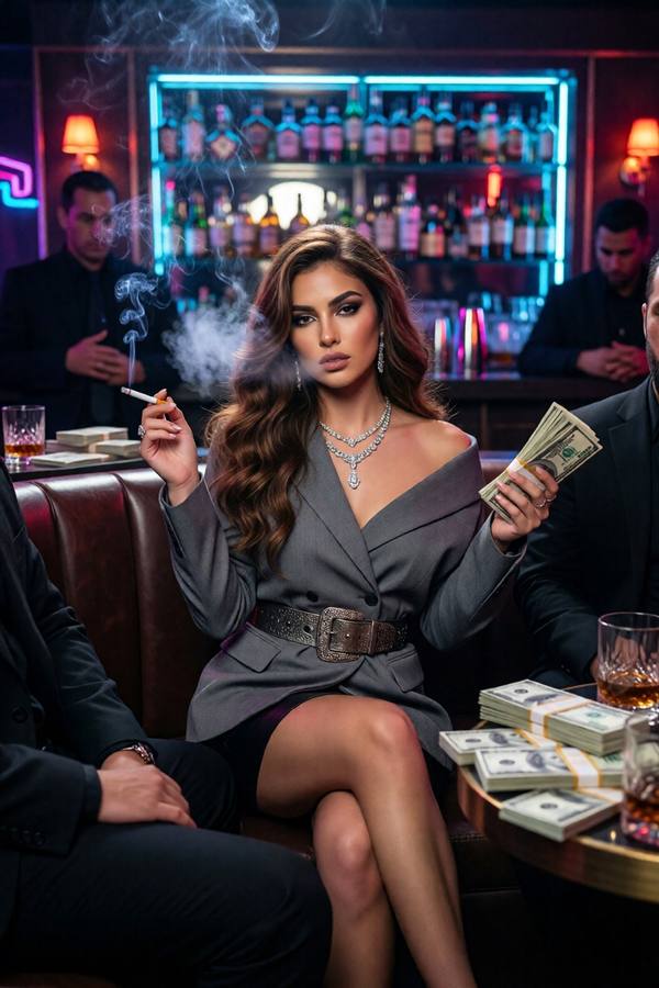 AI-generated image analyzed by PromptLens