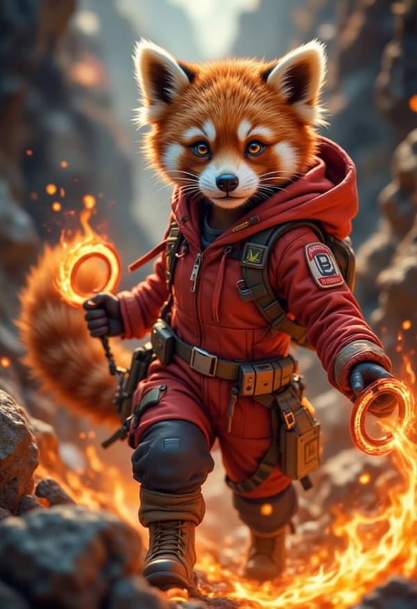 AI-generated image analyzed by PromptLens