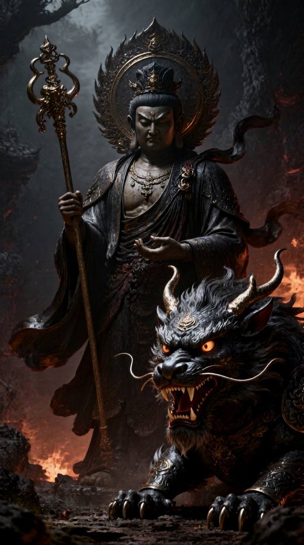 AI-generated image analyzed by PromptLens